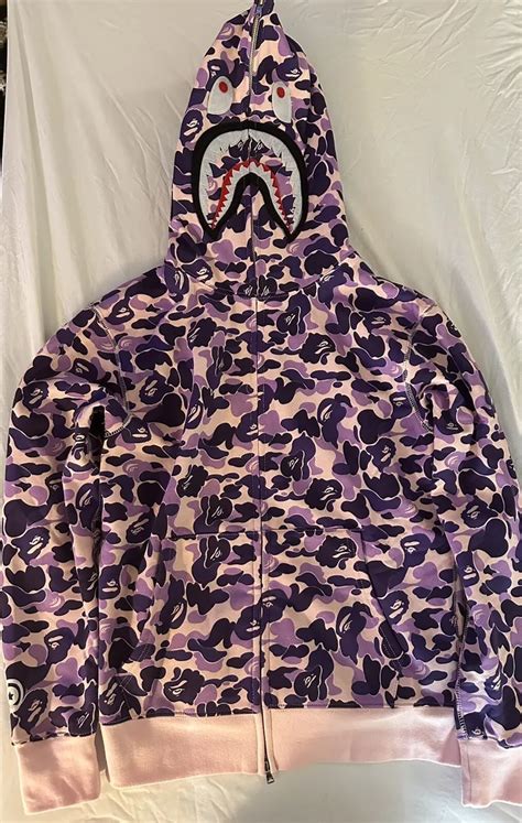 fake bape clothes - genuine Bape hoodie.